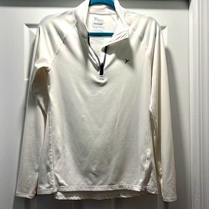 Women’s long sleeve 3/4 zip dry fit shirt
